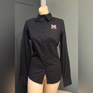 Cruel Girl Harris Leather Button Up Rodeo Horsemanship Western Pleasure, Size L